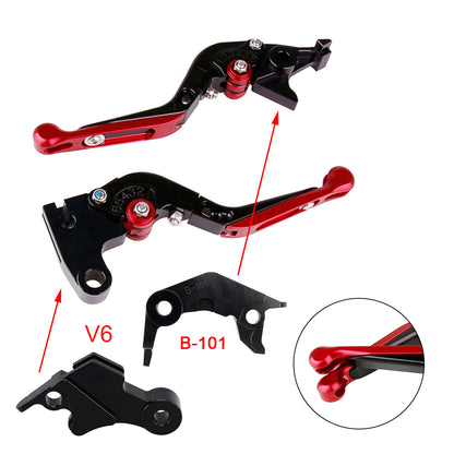 Leva freno frizione regolabile adatta per YAMAHA XSR900 XSR900GP MT-09 MT-09SP 24-25