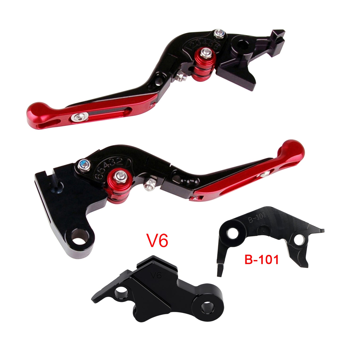 Leva freno frizione regolabile adatta per YAMAHA XSR900 XSR900GP MT-09 MT-09SP 24-25