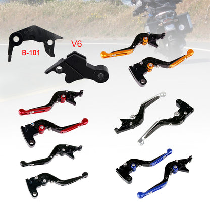 Leva freno frizione regolabile adatta per YAMAHA XSR900 XSR900GP MT-09 MT-09SP 24-25