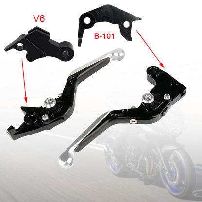 Leva freno frizione regolabile adatta per YAMAHA XSR900 XSR900GP MT-09 MT-09SP 24-25