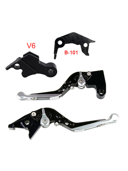 Leva freno frizione regolabile adatta per YAMAHA XSR900 XSR900GP MT-09 MT-09SP 24-25