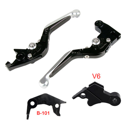 Leva freno frizione regolabile adatta per YAMAHA XSR900 XSR900GP MT-09 MT-09SP 24-25