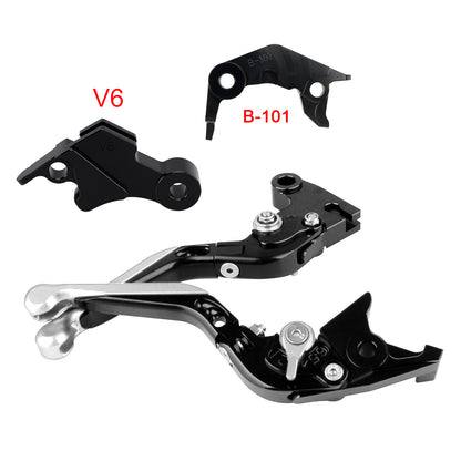 Leva freno frizione regolabile adatta per YAMAHA XSR900 XSR900GP MT-09 MT-09SP 24-25