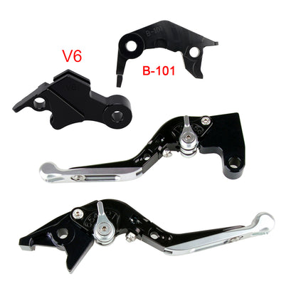 Leva freno frizione regolabile adatta per YAMAHA XSR900 XSR900GP MT-09 MT-09SP 24-25
