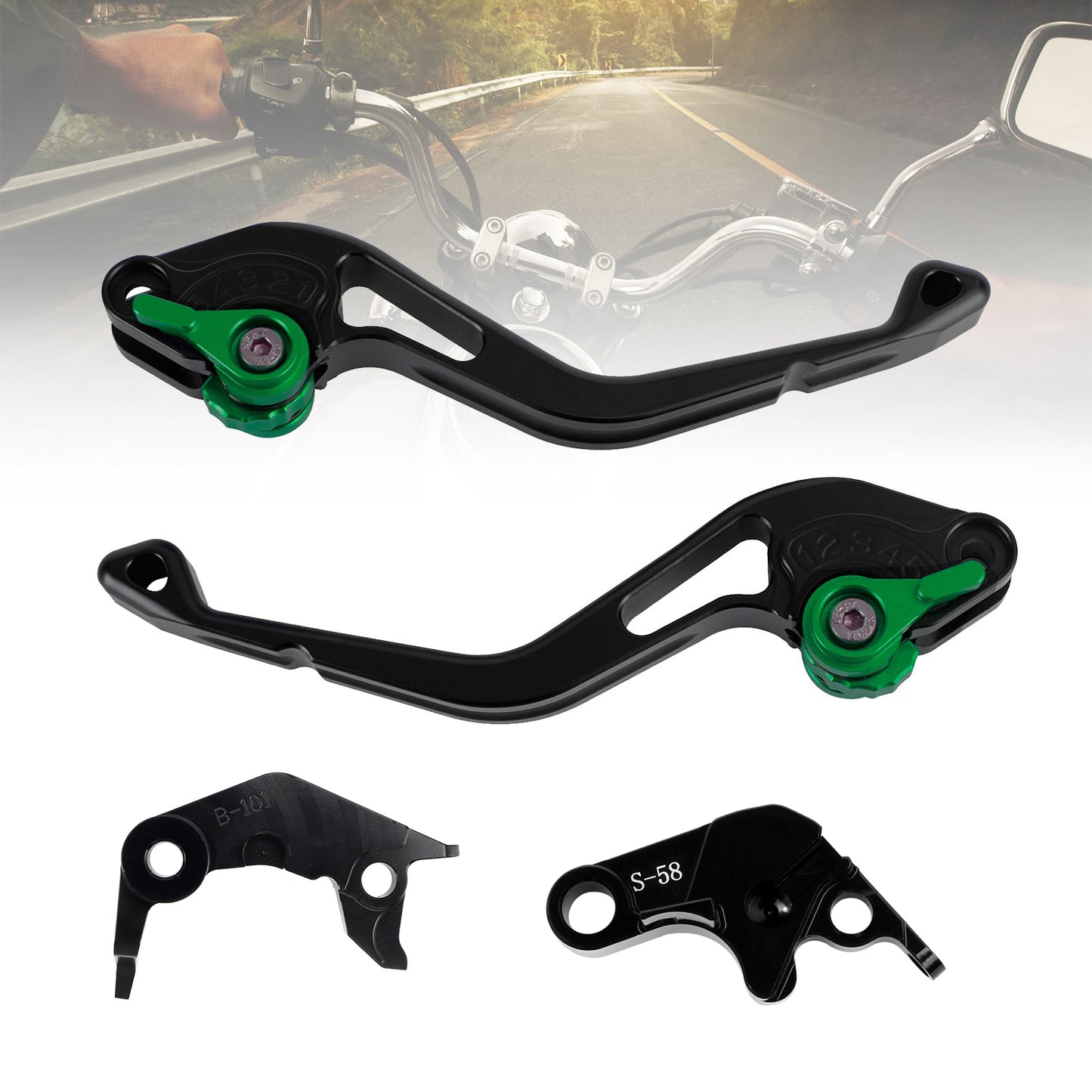 Leva freno frizione corta YAMAHA YZF R7 2022-2023 NUOVA