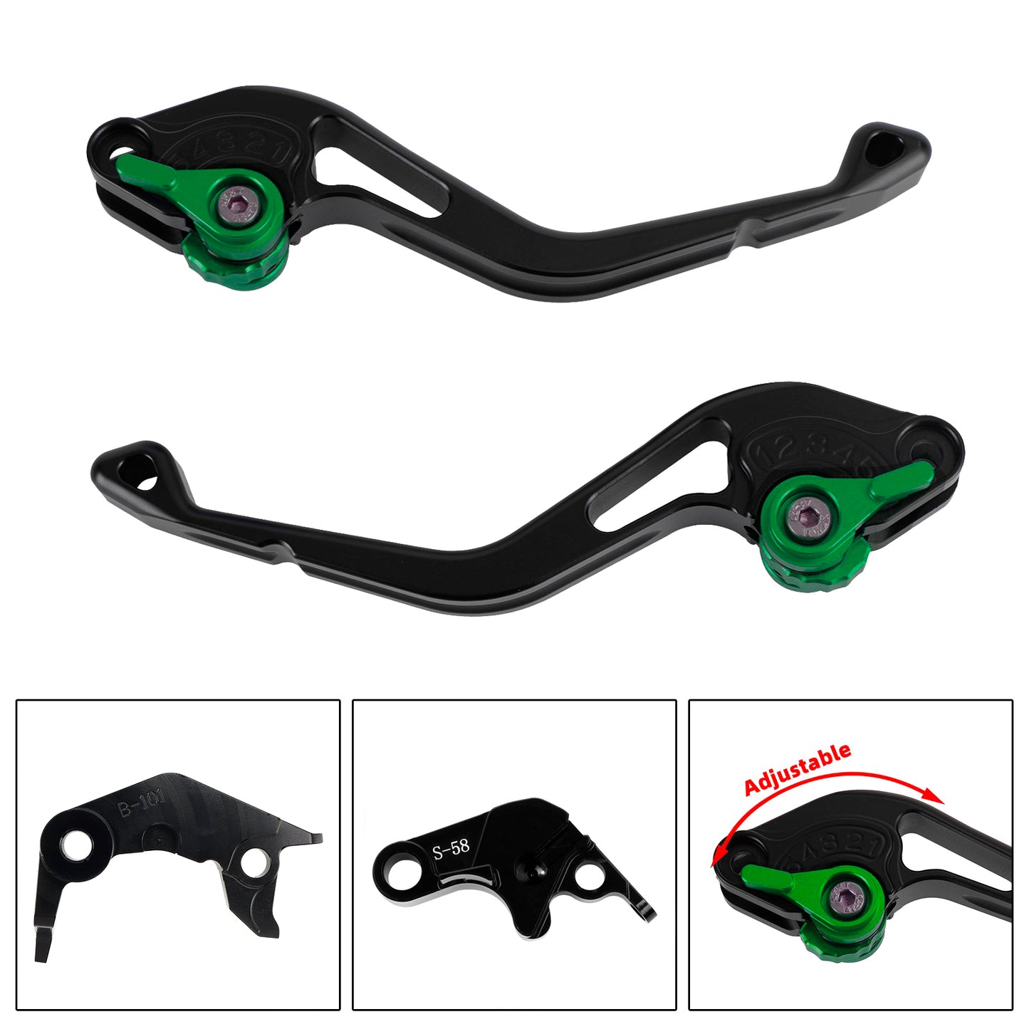 Leva freno frizione corta YAMAHA YZF R7 2022-2023 NUOVA