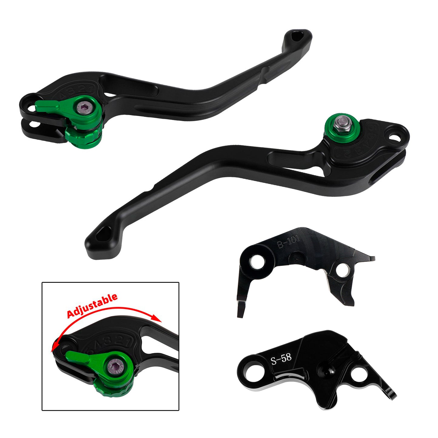 Leva freno frizione corta YAMAHA YZF R7 2022-2023 NUOVA
