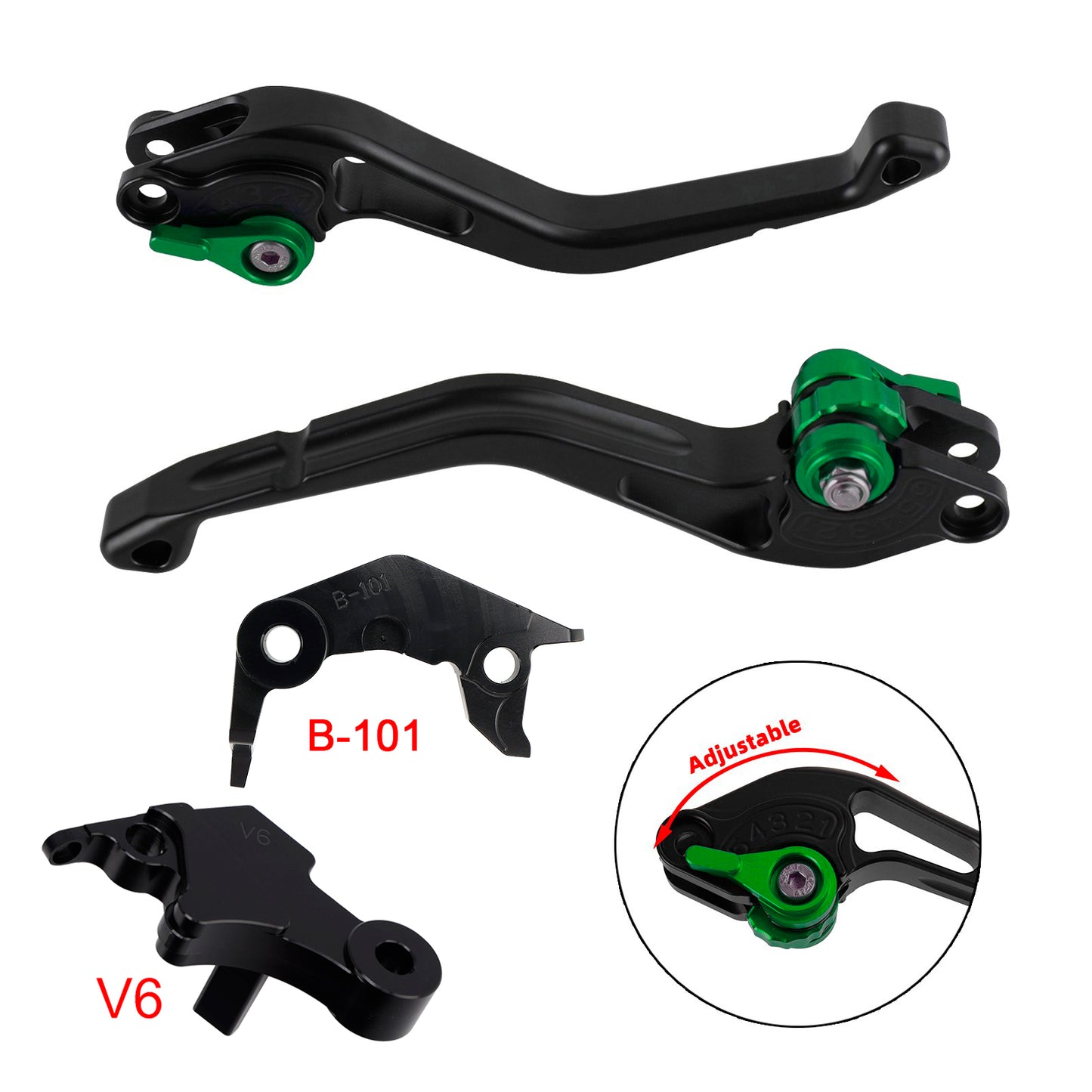 Leva freno frizione corta adatta per YAMAHA XSR 900 2025 MT-09 2024-2025