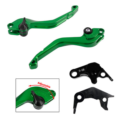Leva freno frizione corta CNC adatta per YAMAHA YZF R7 MT-10/SP FZ-10/SP 2022-23
