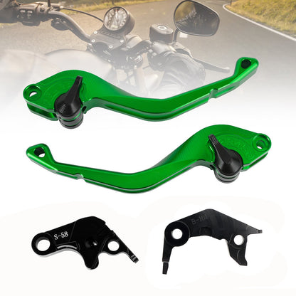 Leva freno frizione corta CNC adatta per YAMAHA YZF R7 MT-10/SP FZ-10/SP 2022-23