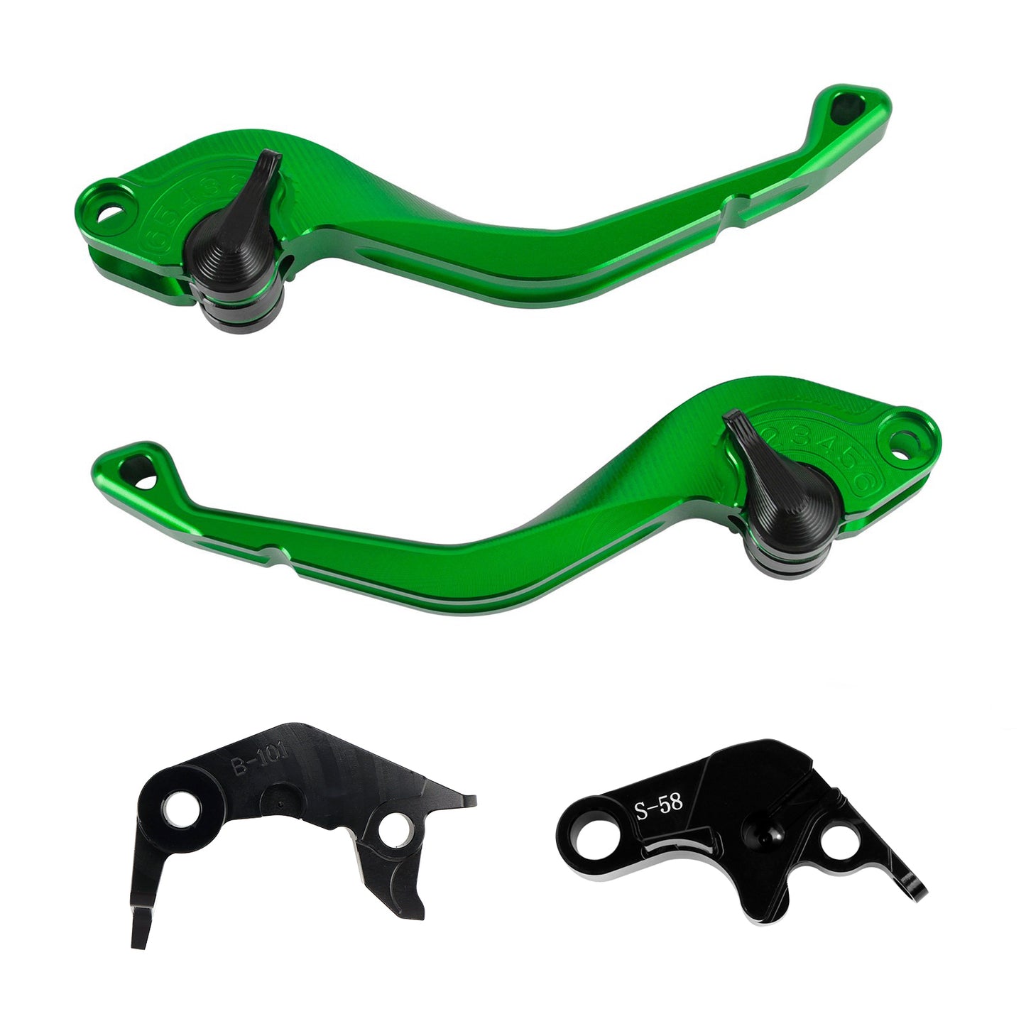 Leva freno frizione corta CNC adatta per YAMAHA YZF R7 MT-10/SP FZ-10/SP 2022-23