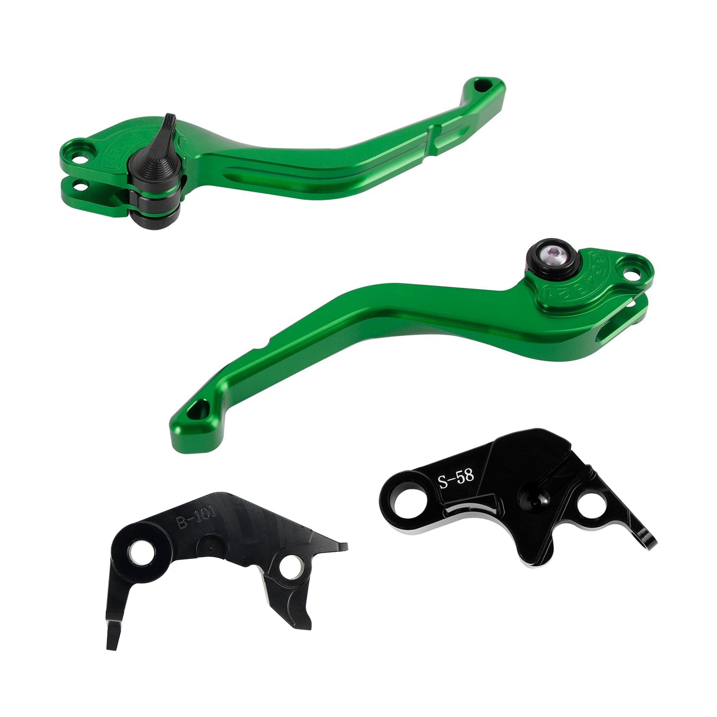 Leva freno frizione corta CNC adatta per YAMAHA YZF R7 MT-10/SP FZ-10/SP 2022-23
