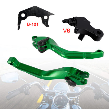 Leva freno frizione corta CNC adatta per YAMAHA XSR900 XSR900GP MT-09 MT-09SP 24-25