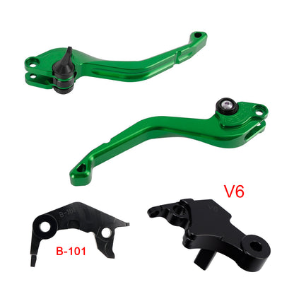 Leva freno frizione corta CNC adatta per YAMAHA XSR900 XSR900GP MT-09 MT-09SP 24-25