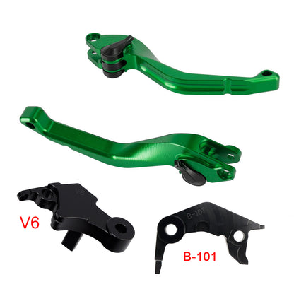 Leva freno frizione corta CNC adatta per YAMAHA XSR900 XSR900GP MT-09 MT-09SP 24-25
