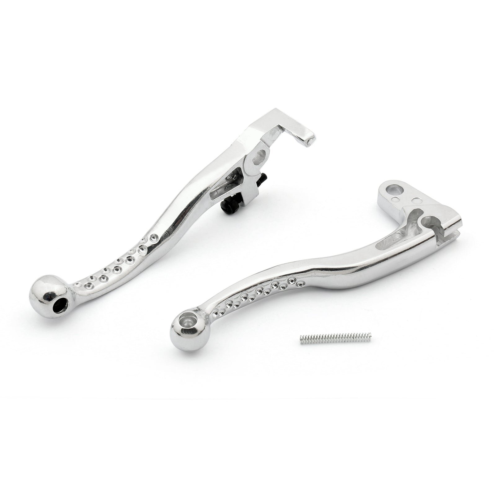 Sliver Brake Clutch Lever Set For Suzuki DR-Z250 DR-Z400 DR350 DR250 TSR125