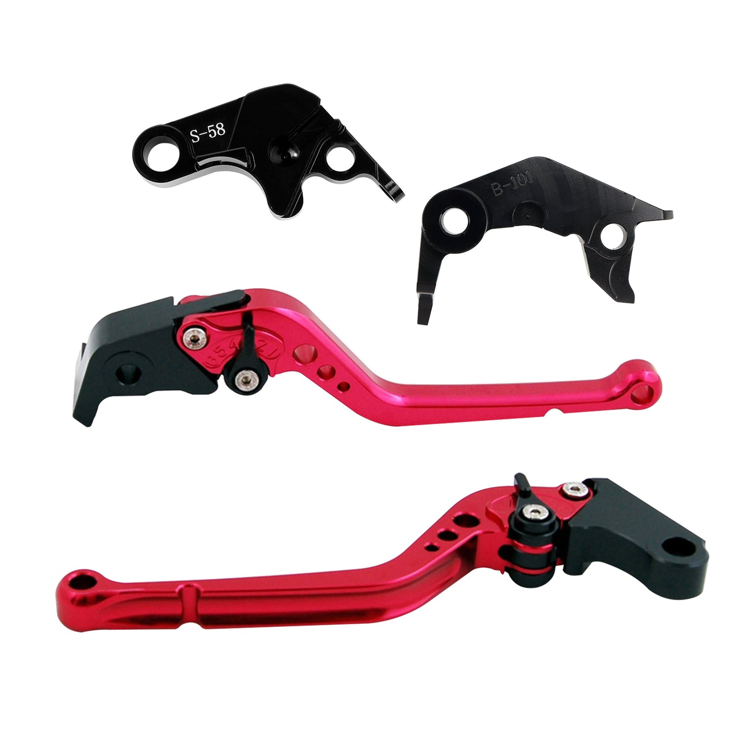 Leva frizione freno lunga adatta per YAMAHA YZF R7 MT-10/SP FZ-10/SP 2022-23