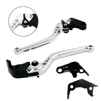 Leva frizione freno lunga adatta per YAMAHA YZF R7 MT-10/SP FZ-10/SP 2022-23