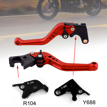 Leve freno frizione corte per Yamaha YZF R6 05-14 YZF R1 04-08 R6S generiche