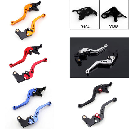 Leve freno frizione corte per Yamaha YZF R6 05-14 YZF R1 04-08 R6S generiche