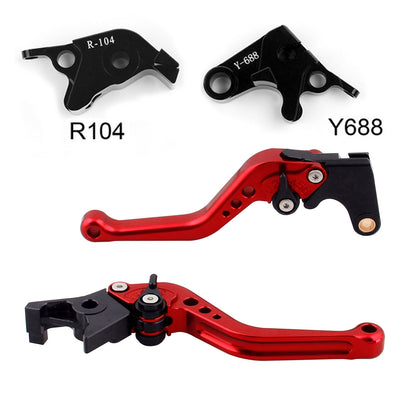 Leve freno frizione corte per Yamaha YZF R6 05-14 YZF R1 04-08 R6S generiche