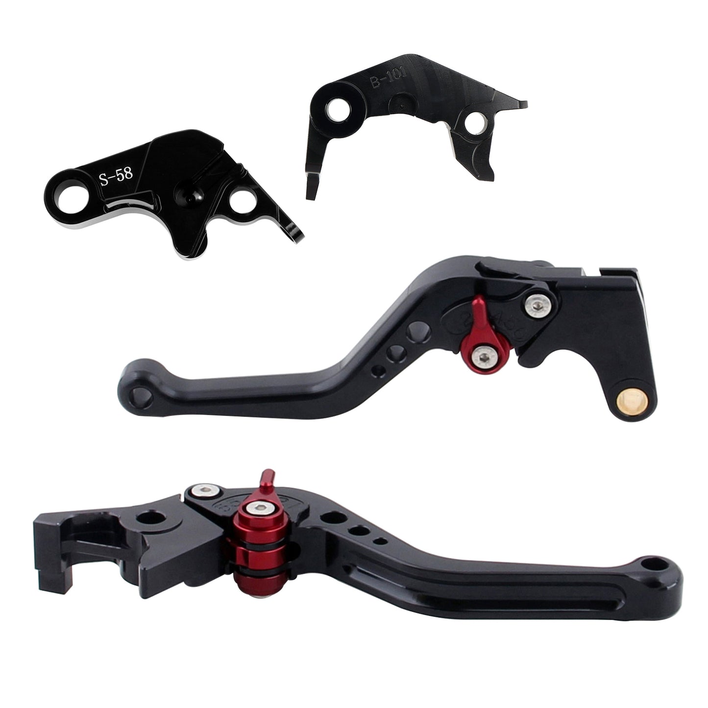 NUOVA leva freno frizione corta adatta per YAMAHA YZF R7 MT-10/SP FZ-10/SP 2022-23