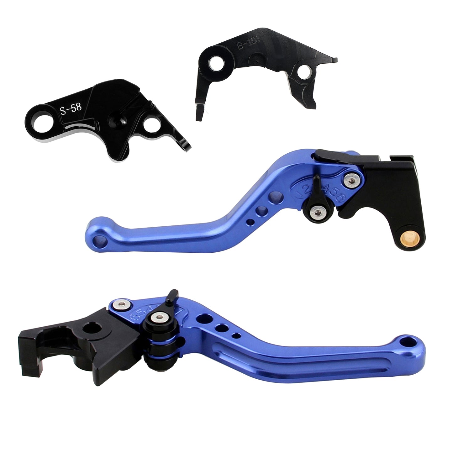NUOVA leva freno frizione corta adatta per YAMAHA YZF R7 MT-10/SP FZ-10/SP 2022-23