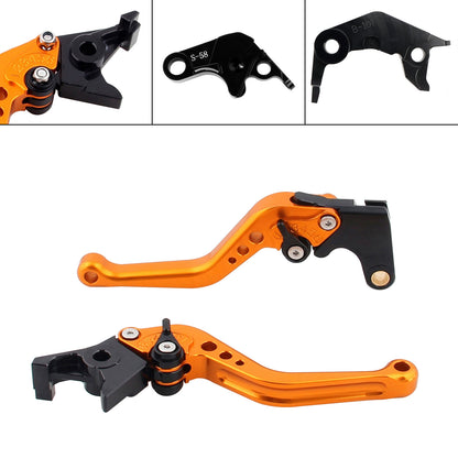 NUOVA leva freno frizione corta adatta per YAMAHA YZF R7 MT-10/SP FZ-10/SP 2022-23