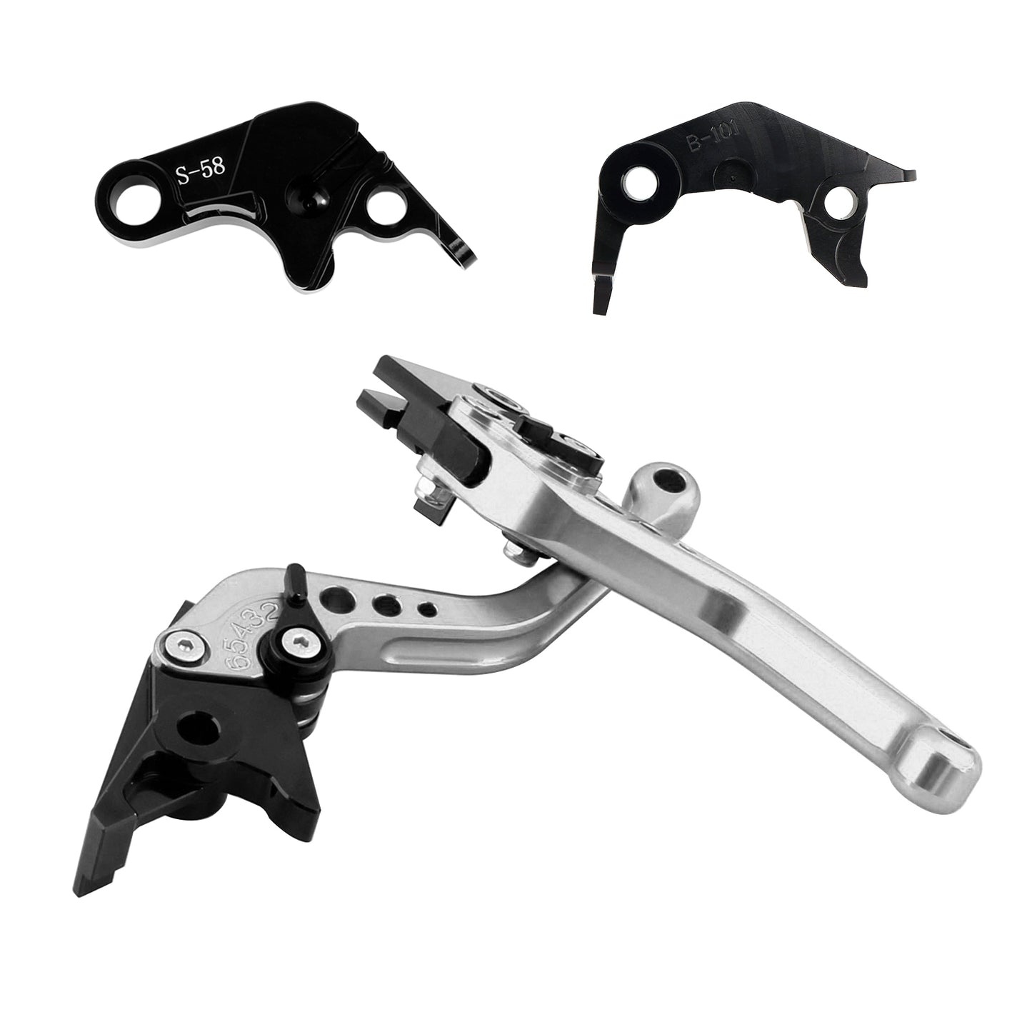 NUOVA leva freno frizione corta adatta per YAMAHA YZF R7 MT-10/SP FZ-10/SP 2022-23