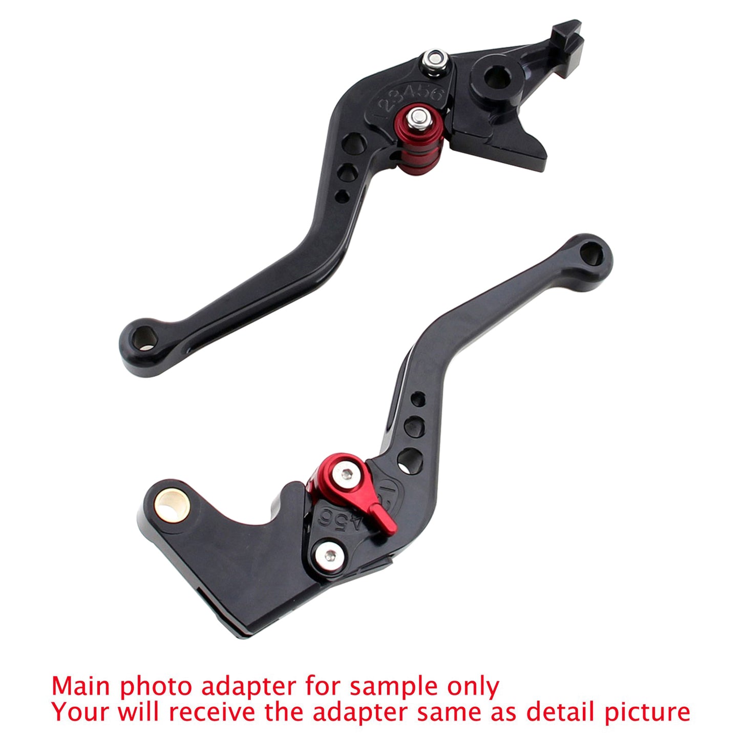 NUOVA leva freno frizione corta adatta per YAMAHA XSR900 XSR900GP MT-09 MT-09SP 24-25