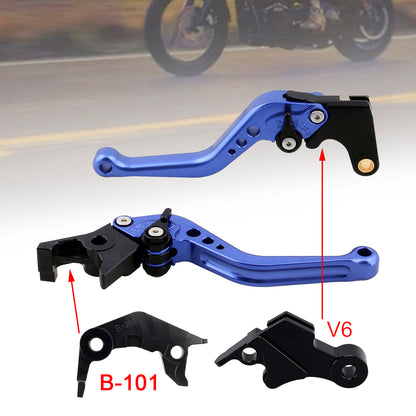 NUOVA leva freno frizione corta adatta per YAMAHA XSR900 XSR900GP MT-09 MT-09SP 24-25