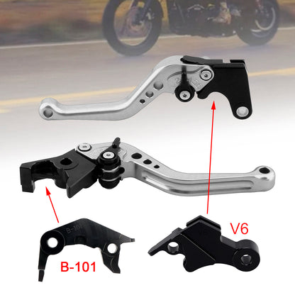 NUOVA leva freno frizione corta adatta per YAMAHA XSR900 XSR900GP MT-09 MT-09SP 24-25