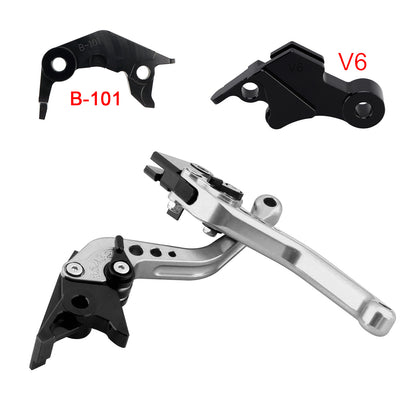 NUOVA leva freno frizione corta adatta per YAMAHA XSR900 XSR900GP MT-09 MT-09SP 24-25