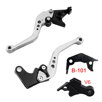 NUOVA leva freno frizione corta adatta per YAMAHA XSR900 XSR900GP MT-09 MT-09SP 24-25