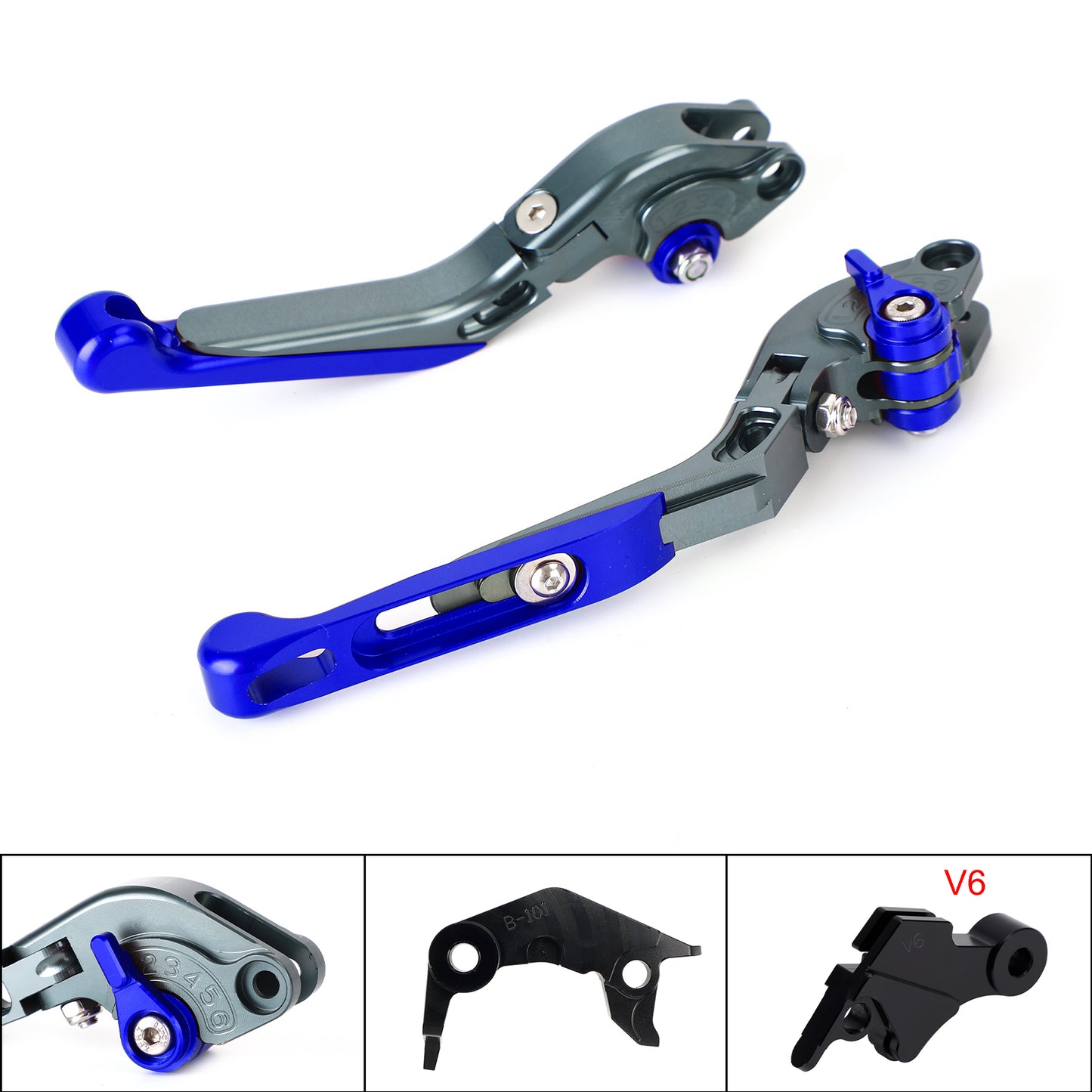 Leva freno frizione regolabile adatta per YAMAHA XSR900 XSR900GP MT-09 2024-2025