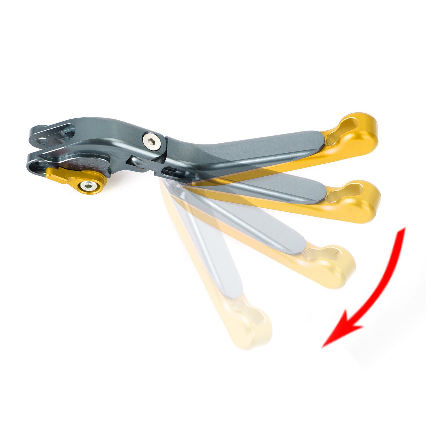 Leva freno frizione regolabile adatta per YAMAHA XSR900 XSR900GP MT-09 2024-2025