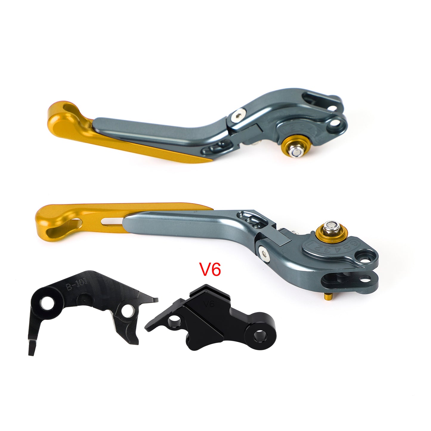 Leva freno frizione regolabile adatta per YAMAHA XSR900 XSR900GP MT-09 2024-2025