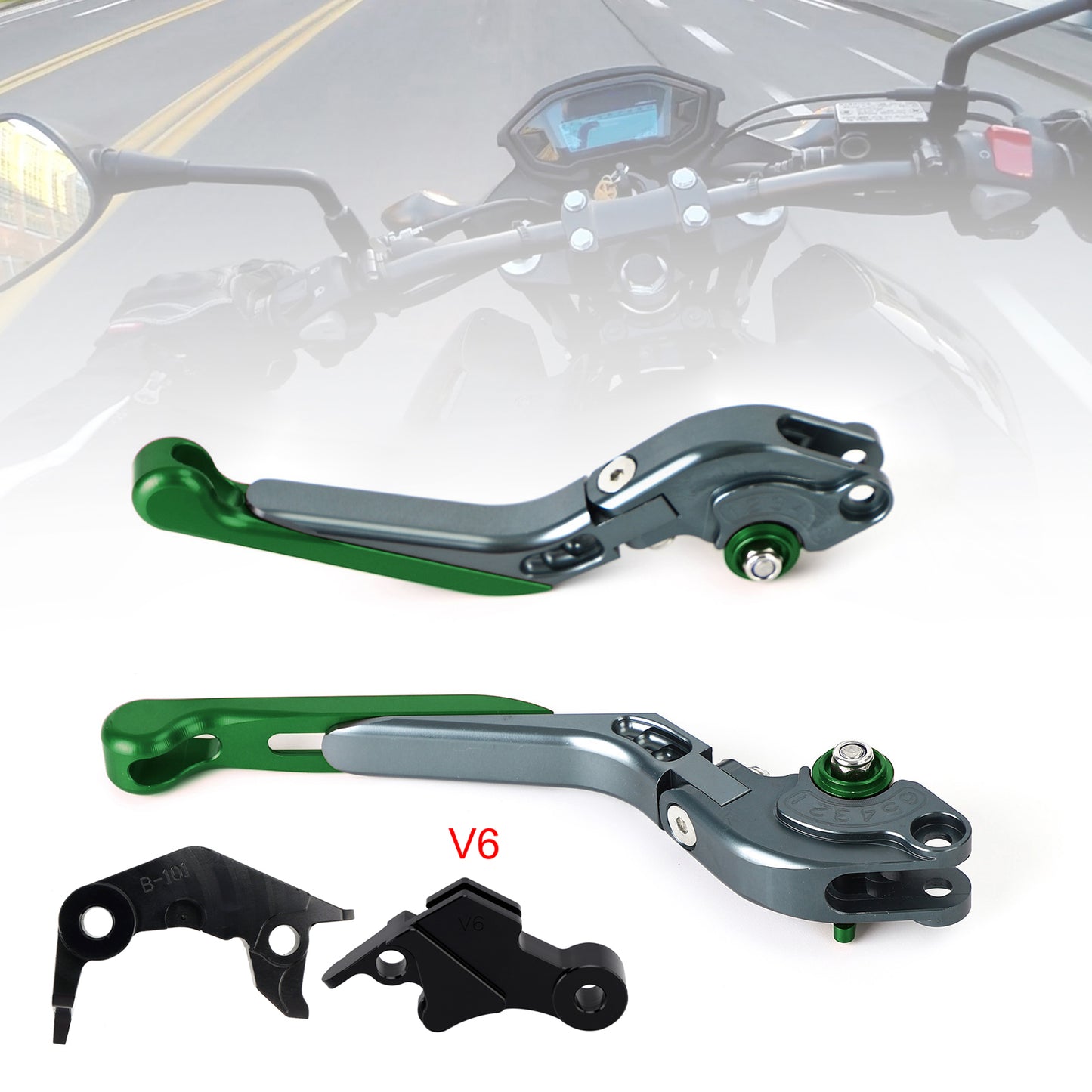 Leva freno frizione regolabile adatta per YAMAHA XSR900 XSR900GP MT-09 2024-2025