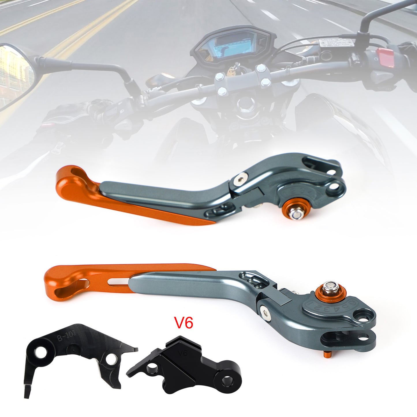 Leva freno frizione regolabile adatta per YAMAHA XSR900 XSR900GP MT-09 2024-2025