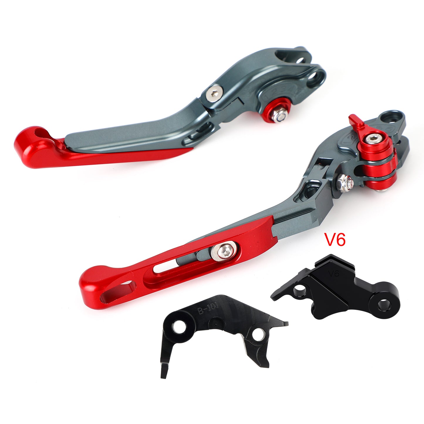 Leva freno frizione regolabile adatta per YAMAHA XSR900 XSR900GP MT-09 2024-2025