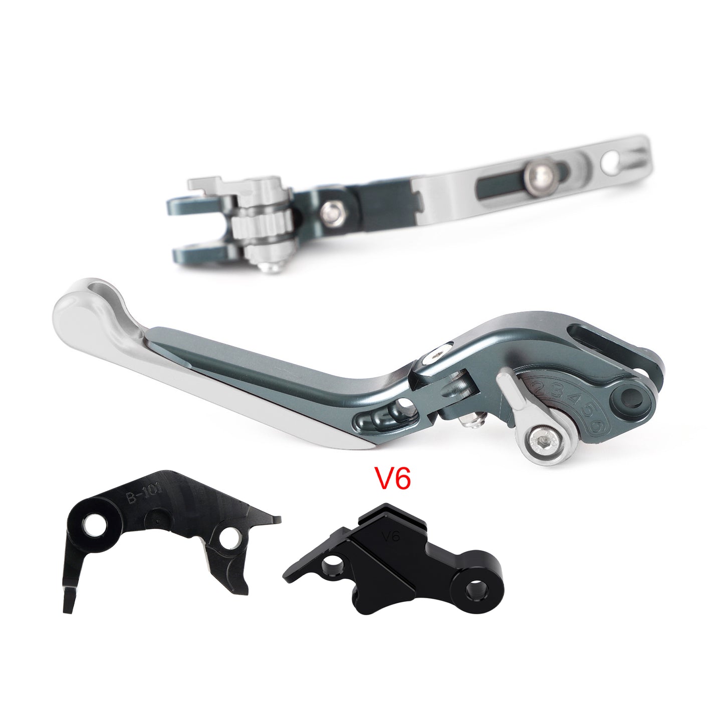 Leva freno frizione regolabile adatta per YAMAHA XSR900 XSR900GP MT-09 2024-2025