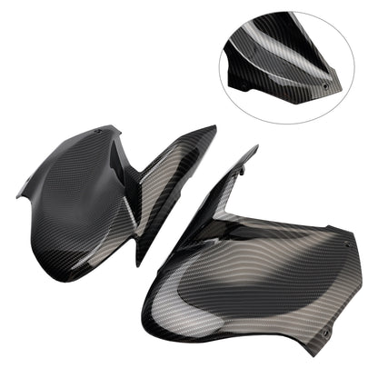1 paio di carenatura del pannello di copertura dell'inserto laterale del serbatoio del gas per Kawasaki Z900 2017-2019 generico