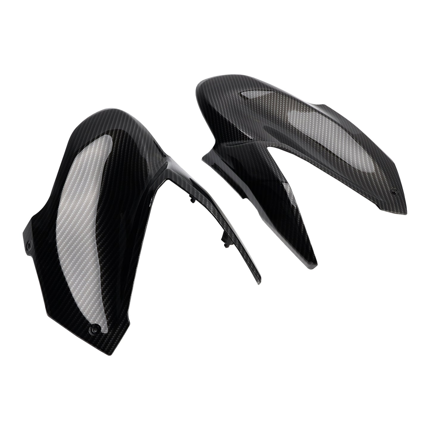 1 paio di carenatura del pannello di copertura dell'inserto laterale del serbatoio del gas per Kawasaki Z900 2017-2019 generico