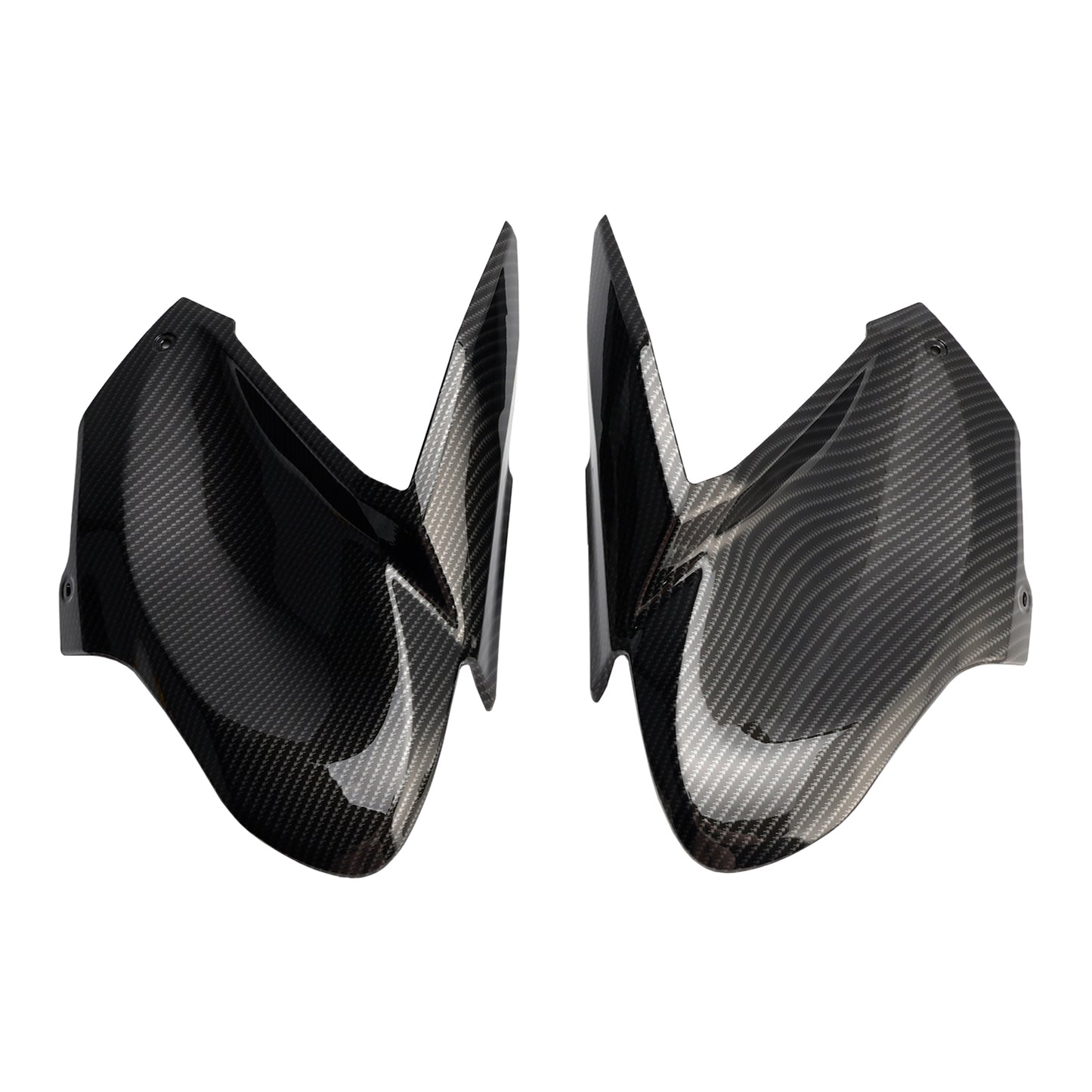 1 paio di carenatura del pannello di copertura dell'inserto laterale del serbatoio del gas per Kawasaki Z900 2017-2019 generico