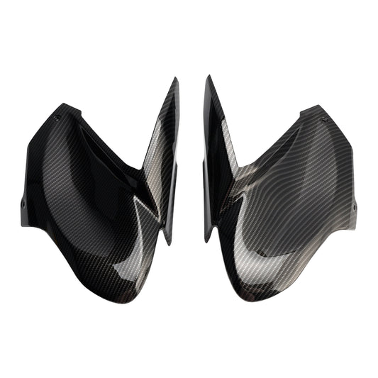 1 paio di carenatura del pannello di copertura dell'inserto laterale del serbatoio del gas per Kawasaki Z900 2017-2019 generico