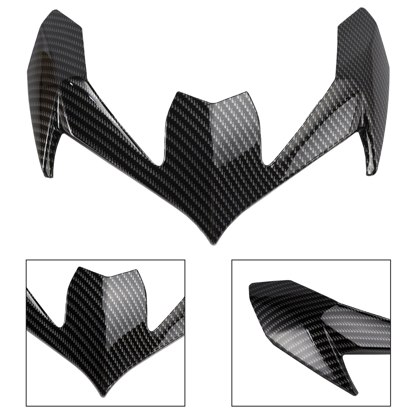 ABS Anteriore Superiore Naso Copertura Del Pannello Del Faro Carena Per KAWASAKI Z900 2020-2021 Generico