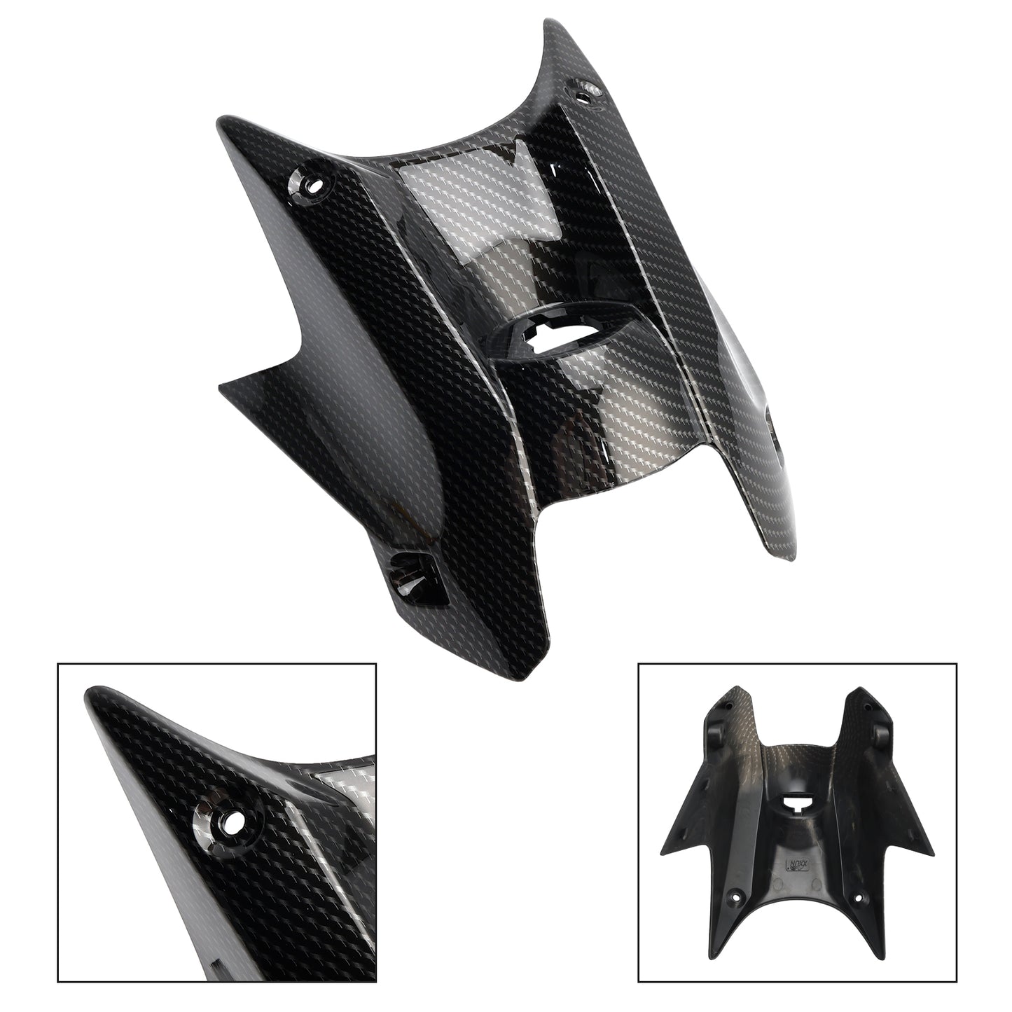 ABS Starter Chiave Interruttore di Accensione Coperchio Serbatoio Per KAWASAKI Ninja650 Z650 2017-2020 Generico