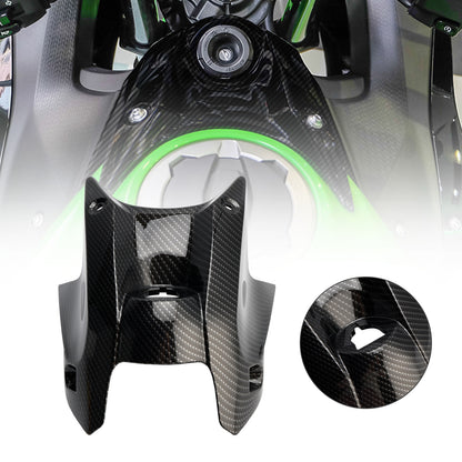 ABS Starter Chiave Interruttore di Accensione Coperchio Serbatoio Per KAWASAKI Ninja650 Z650 2017-2020 Generico
