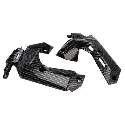 Pannello di copertura della carenatura del pannello di copertura del radiatore laterale in plastica ABS per Kawasaki Z650 2017-2019 generico