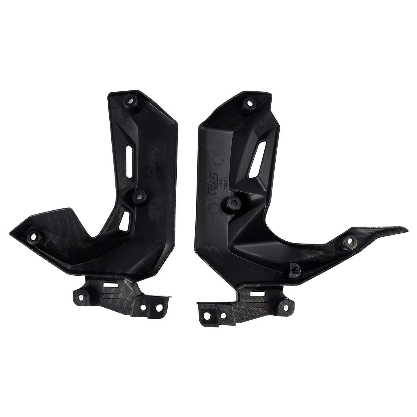 Pannello di copertura della carenatura del pannello di copertura del radiatore laterale in plastica ABS per Kawasaki Z650 2017-2019 generico